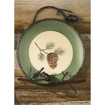 Pine Lodge Single Plate Rack