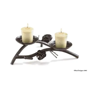 Pine Lodge 2 Votive Holder