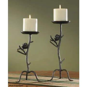 Pine Lodge Pillar Holder S 2