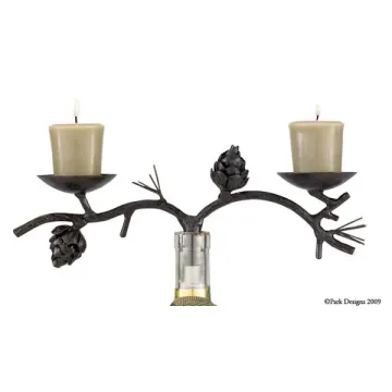 Pine Lodge Wine Bottle Topper