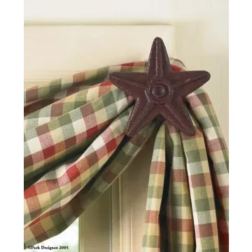 Cast Star Curtain Hook Red