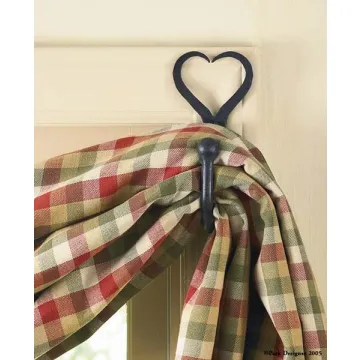 Split Heart Curtain Hook