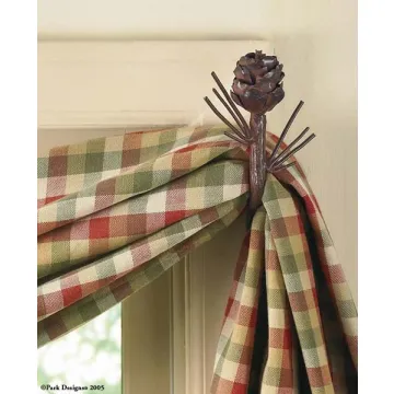 Pine Cone Curtain Hook