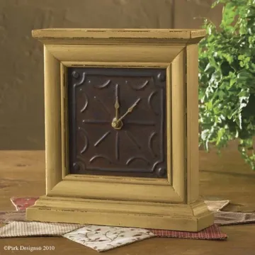 Pearwood Table Clock