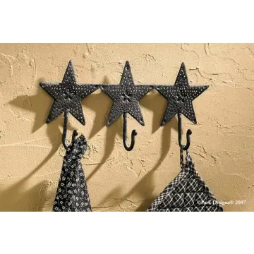 Black Star Triple Hook