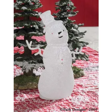 Snowman Tea Light Hldr