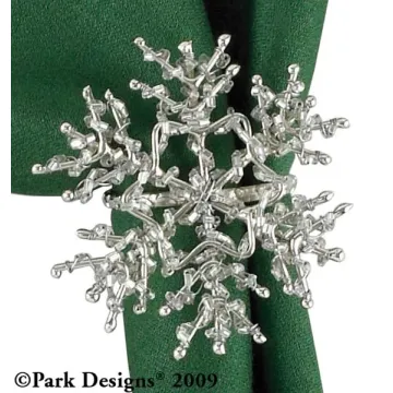 12 Snowfall Napkin Ring