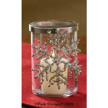 Snowfall Votive Holder