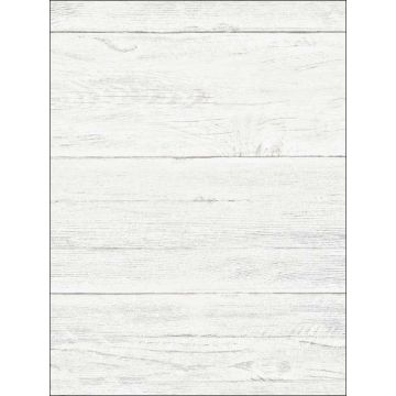 Adair Shiplap White Wallpaper