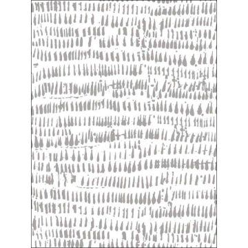 Runes Brushstrokes Taupe Wallpaper