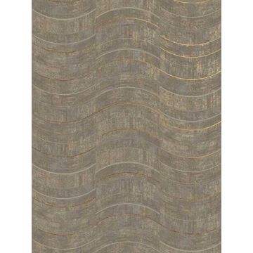 Hydra Geometric Light Grey Wallpaper