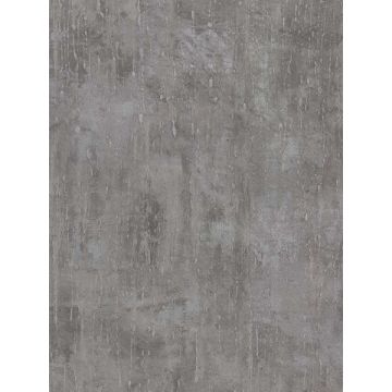 Ara Distressed Textured Pewter Wallpaper