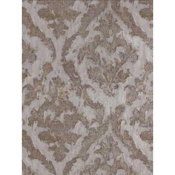 Lyra Damask Bronze Wallpaper