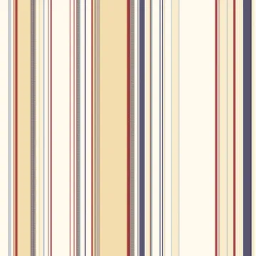 Charles Cream Lookout Stripe Wallpaper Sidewall Chesapeake BBC58516