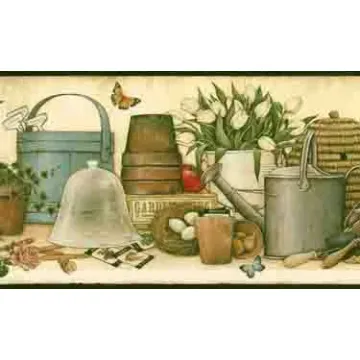 Imperial Wallpaper Border - For the Love of Gardening