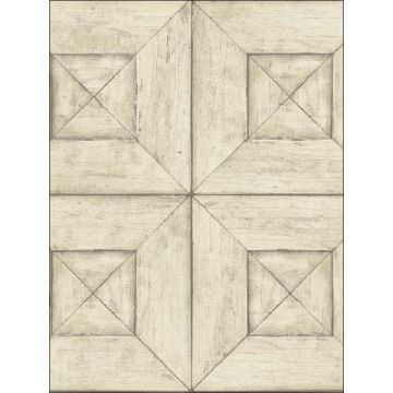 Verity Wood Cream Wallpaper