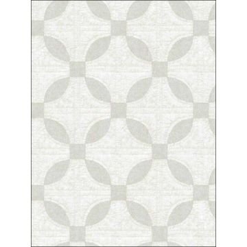 Justice Quilt Light Grey Wallpaper