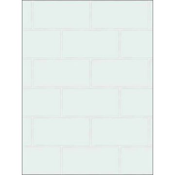 Freedom Subway Tile Mint Wallpaper
