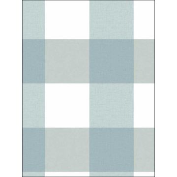 Selah Gingham Teal Wallpaper