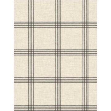 Ester Plaid Black Wallpaper