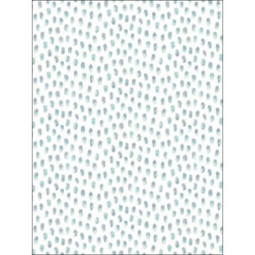 Sand Drips Painted Dots Aqua Wallpaper