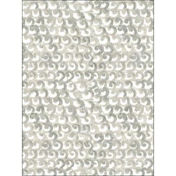 Saltwater Wave Grey Wallpaper