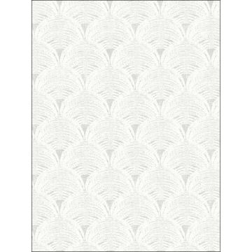 Santiago Scalloped Grey Wallpaper