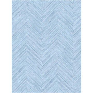 Caladesi Faux Linen Light Blue Wallpaper