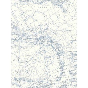 Charts Map Navy Wallpaper
