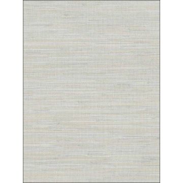Waverly Faux Grasscloth Light Grey Wallpaper
