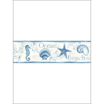Island Bay Starfish Blue Border
