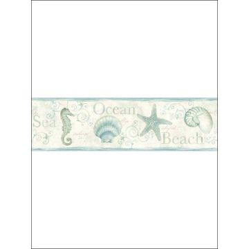 Island Bay Starfish Sea Green Border