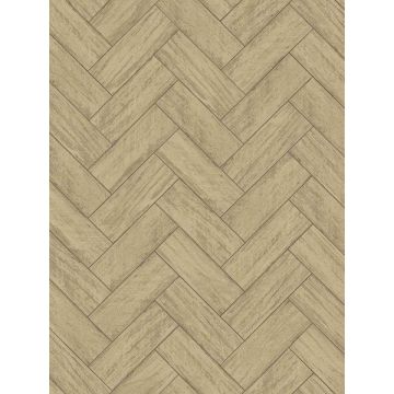 Kaliko Wood Herring Neutral Wallpaper