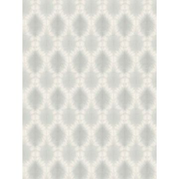 Mombi Diamond Shibori Teal Wallpaper