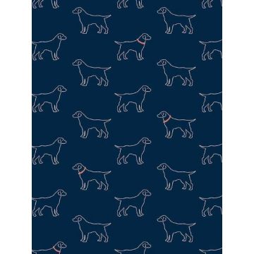 Yoop Dog Dark Blue Wallpaper
