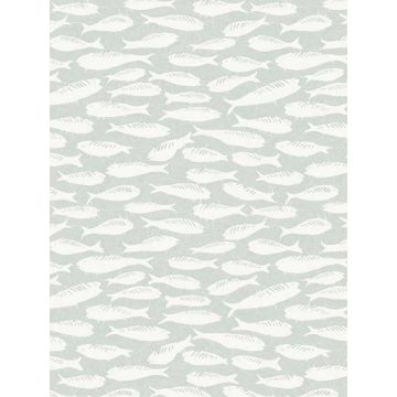 Nunkie Sardine Light Blue Wallpaper