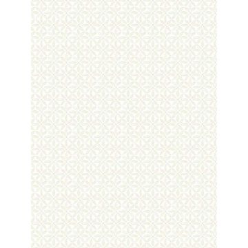 Jellia Petal Geometric Beige Wallpaper