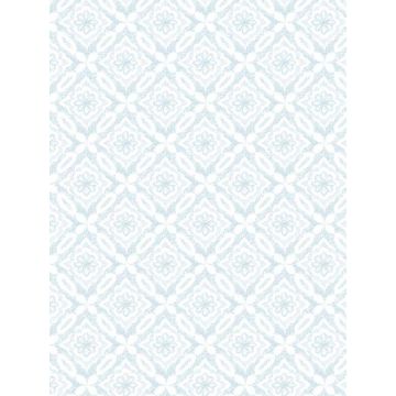 Hugson Quilted Damask Teal Wallpaper
