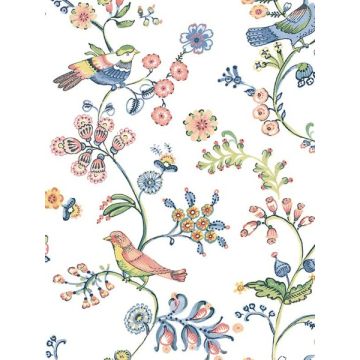 Jinjur Bird Trail Multicolor Wallpaper