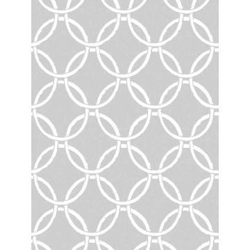 Quelala Ring Ogee Grey Wallpaper