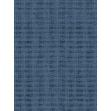Nimmie Basketweave Navy Wallpaper