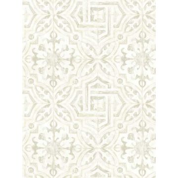 Sonoma Spanish Tile Cream Wallpaper