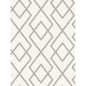 Blaze Trellis Grey Wallpaper