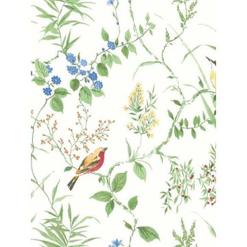 Imperial Garden Botanical Multicolor Wallpaper