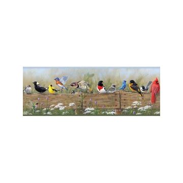 Flock Menagerie Multicolor Border