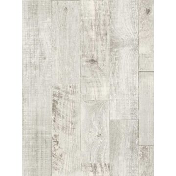 Chebacco Wood Planks Grey Wallpaper