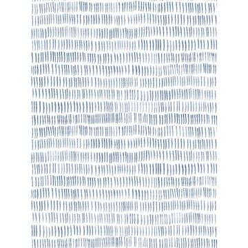 Pips Watercolor Brushstrokes Navy Wallpaper