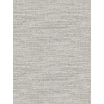 Agave Faux Grasscloth Grey Wallpaper