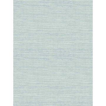 Agave Faux Grasscloth Aqua Wallpaper
