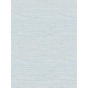 Agave Faux Grasscloth Blue Wallpaper